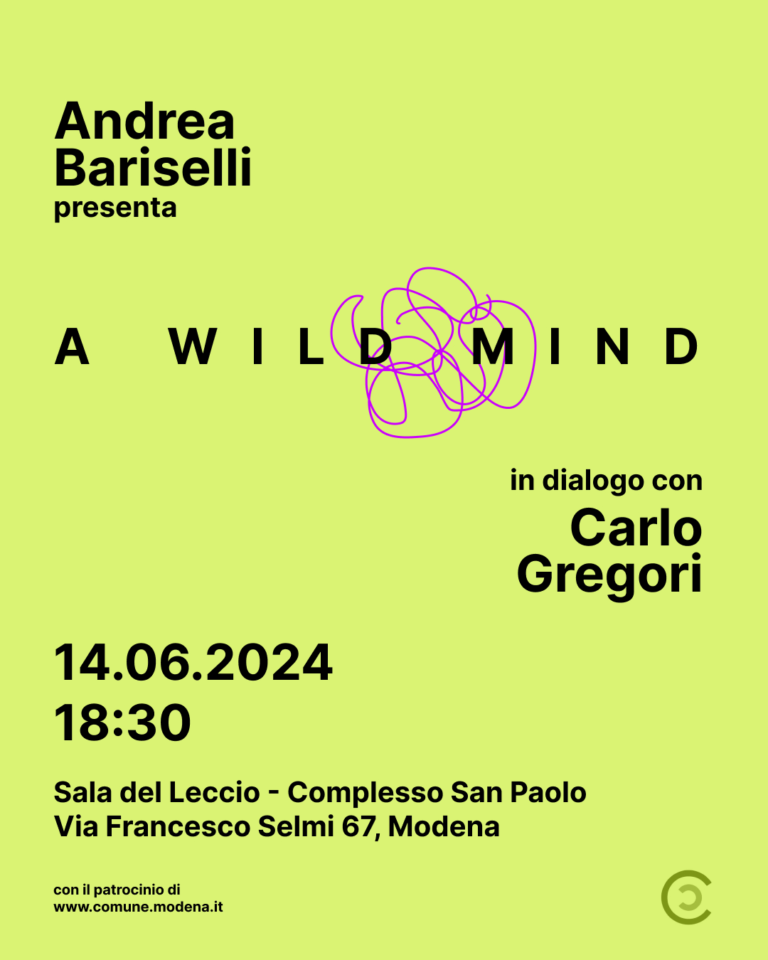 Incontro con l’autore: “A WILD MIND'” di ANDREA BARISELLI