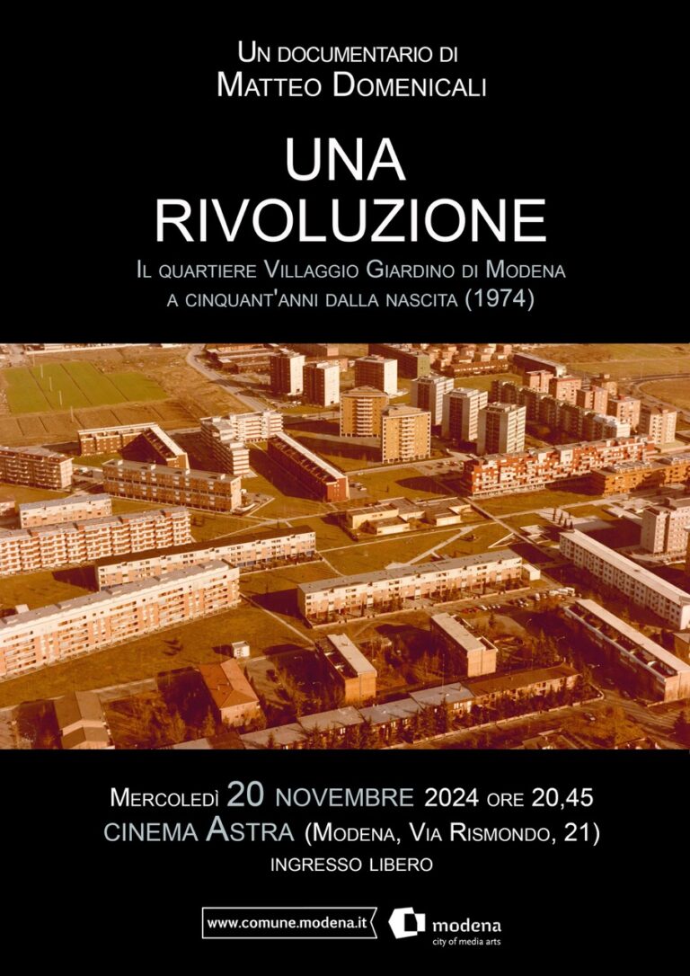 Proiezione del film-documentario “UNA RIVOLUZIONE” 